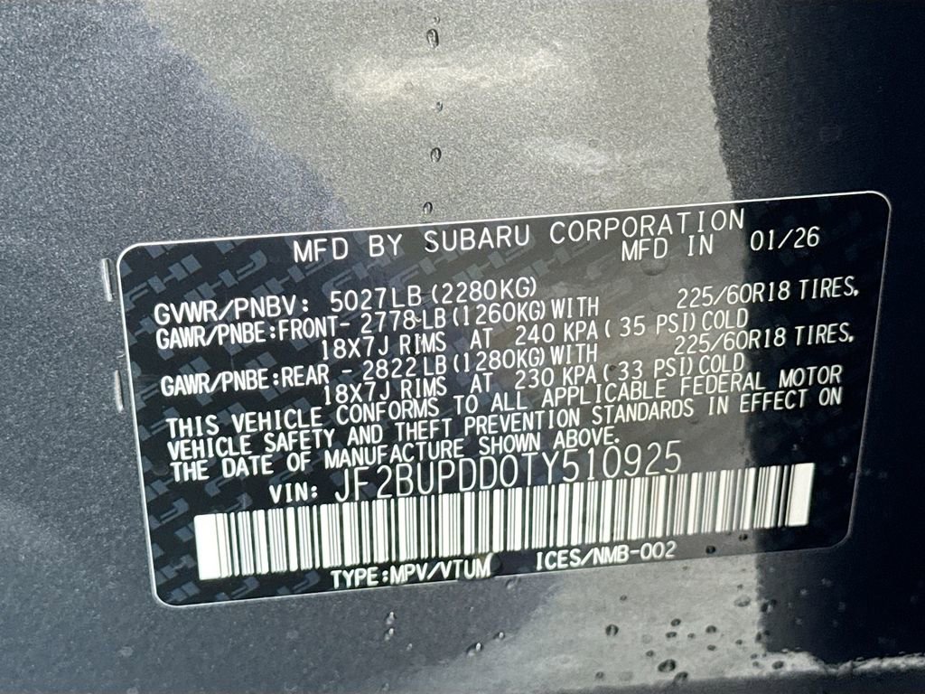 New 2026 Subaru Outback Limited image 31