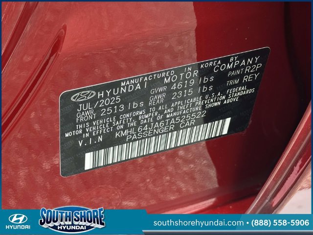 Certified 2026 Hyundai Sonata SEL AWD/4WD image 38