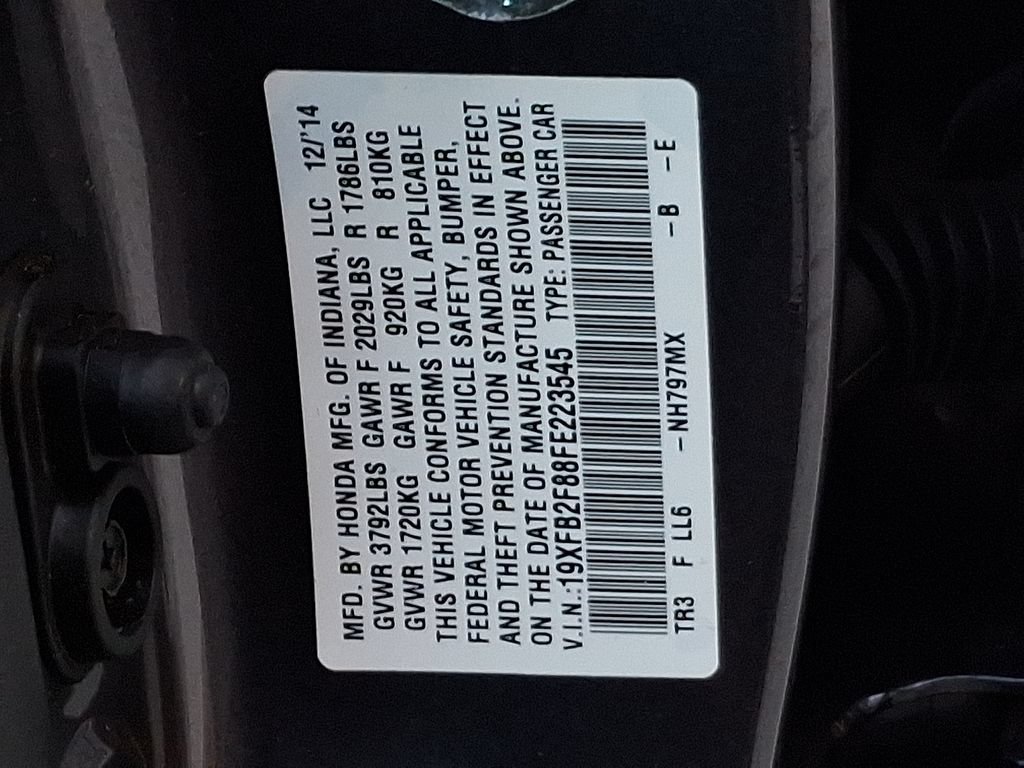 Used 2015 Honda Civic EX image 27