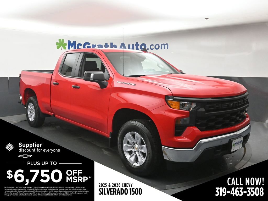 New 2026 Chevrolet Silverado 1500 W/T