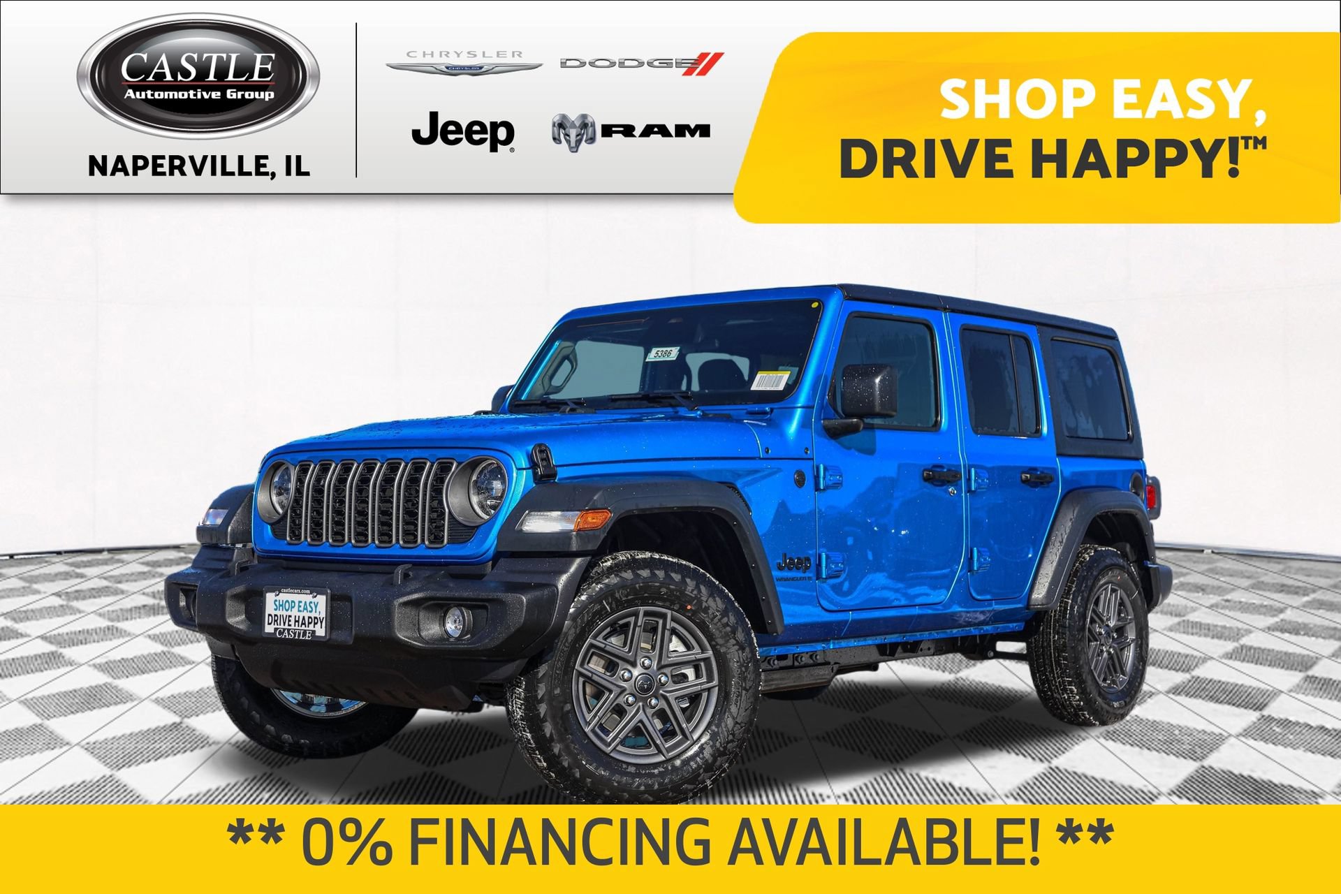 New 2026 Jeep Wrangler Unlimited Sport