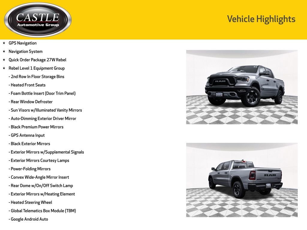 Used 2022 RAM 1500 Rebel w/ Rebel Level 1 Equipment Group AWD/4WD image 4