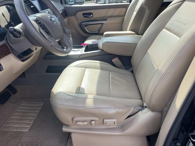 Used 2015 Nissan Armada Platinum w/ 2nd Row Captain Seat Package AWD/4WD image 49