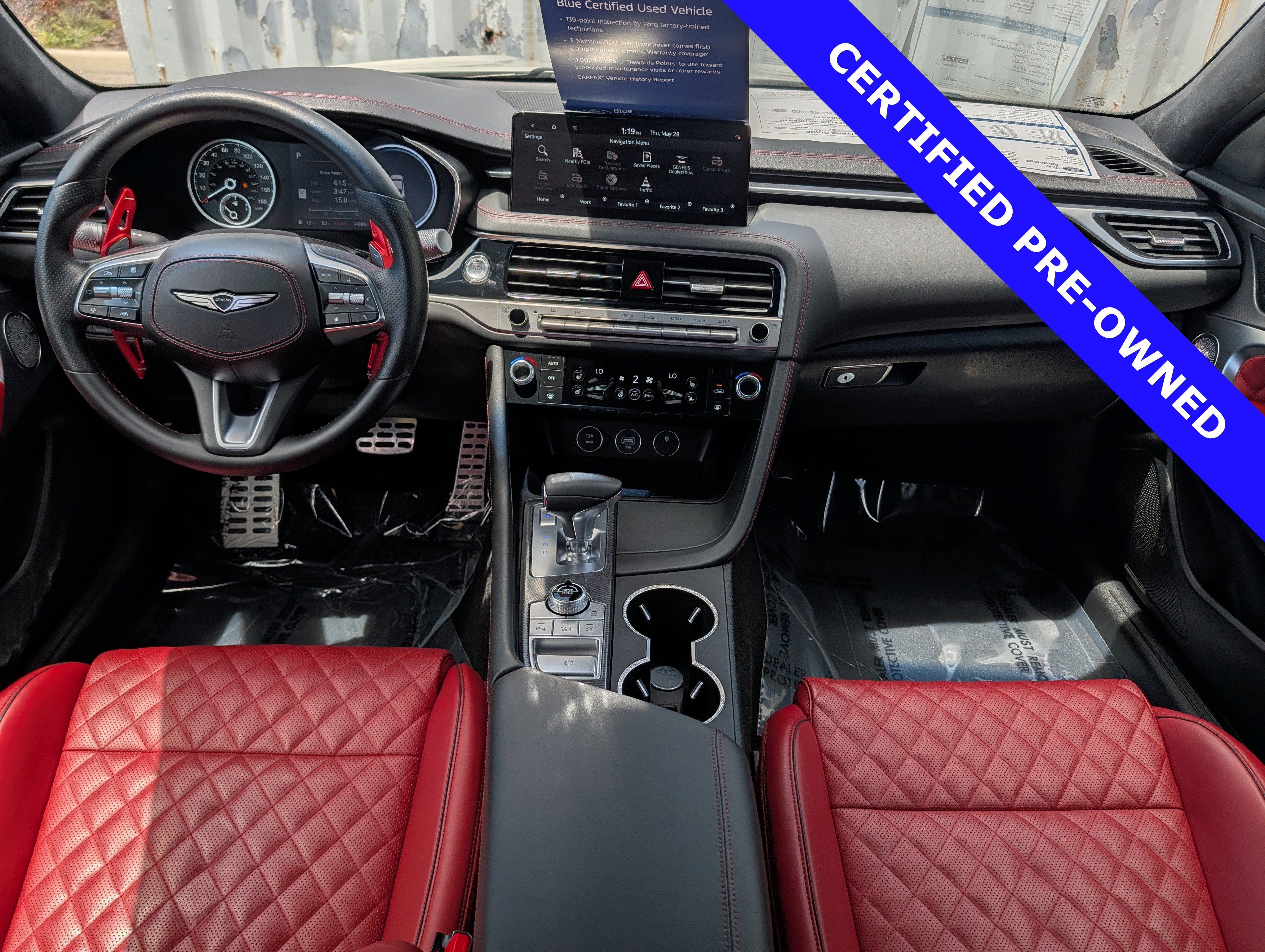 Used 2025 Genesis G70 3.3T Advanced w/ Sport Prestige Package AWD/4WD image 14