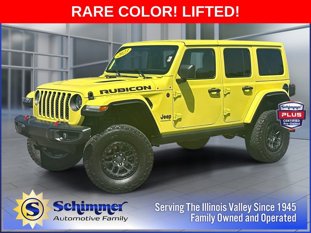 Used 2023 Jeep Wrangler Unlimited Rubicon w/ Xtreme Recon 35" Tire Package AWD/4WD image 1