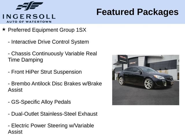 Used 2016 Buick Regal GS w/ Driver Confidence Package #2 AWD/4WD image 14
