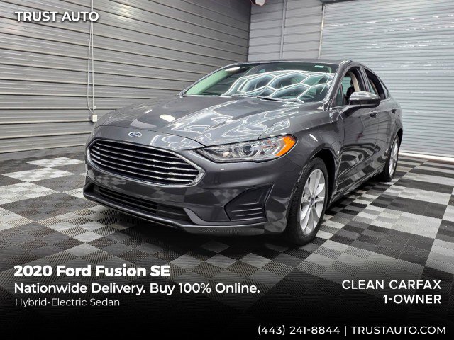 Used 2020 Ford Fusion SE FWD image 1