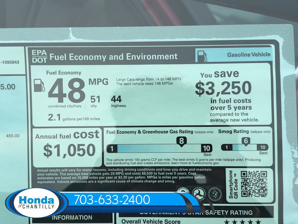 New 2026 Honda Accord Hybrid EX-L image 34