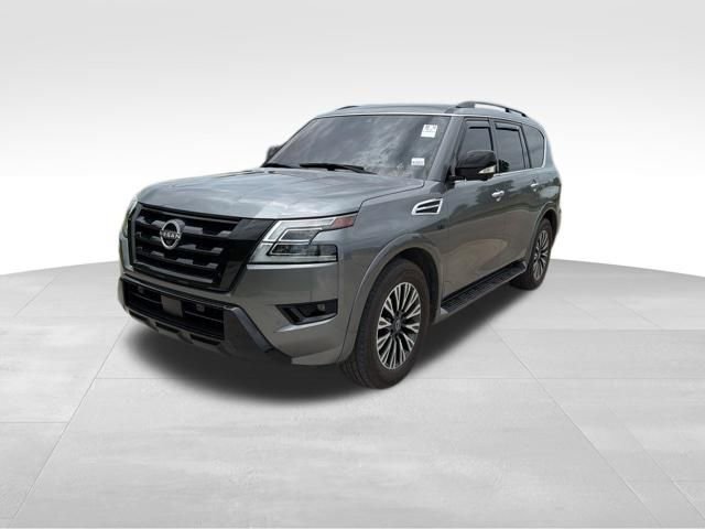 Used 2021 Nissan Armada SL w/ Midnight Edition Package RWD image 2