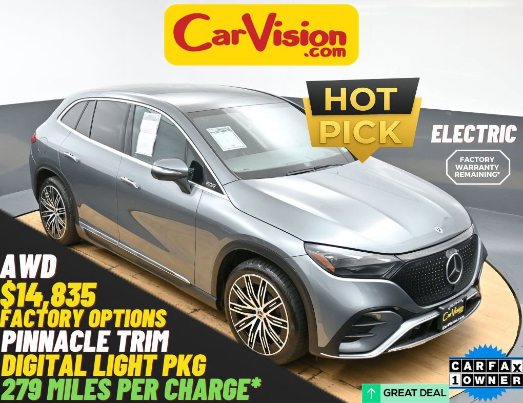 Used 2023 Mercedes-Benz EQE 500 4MATIC SUV image 1