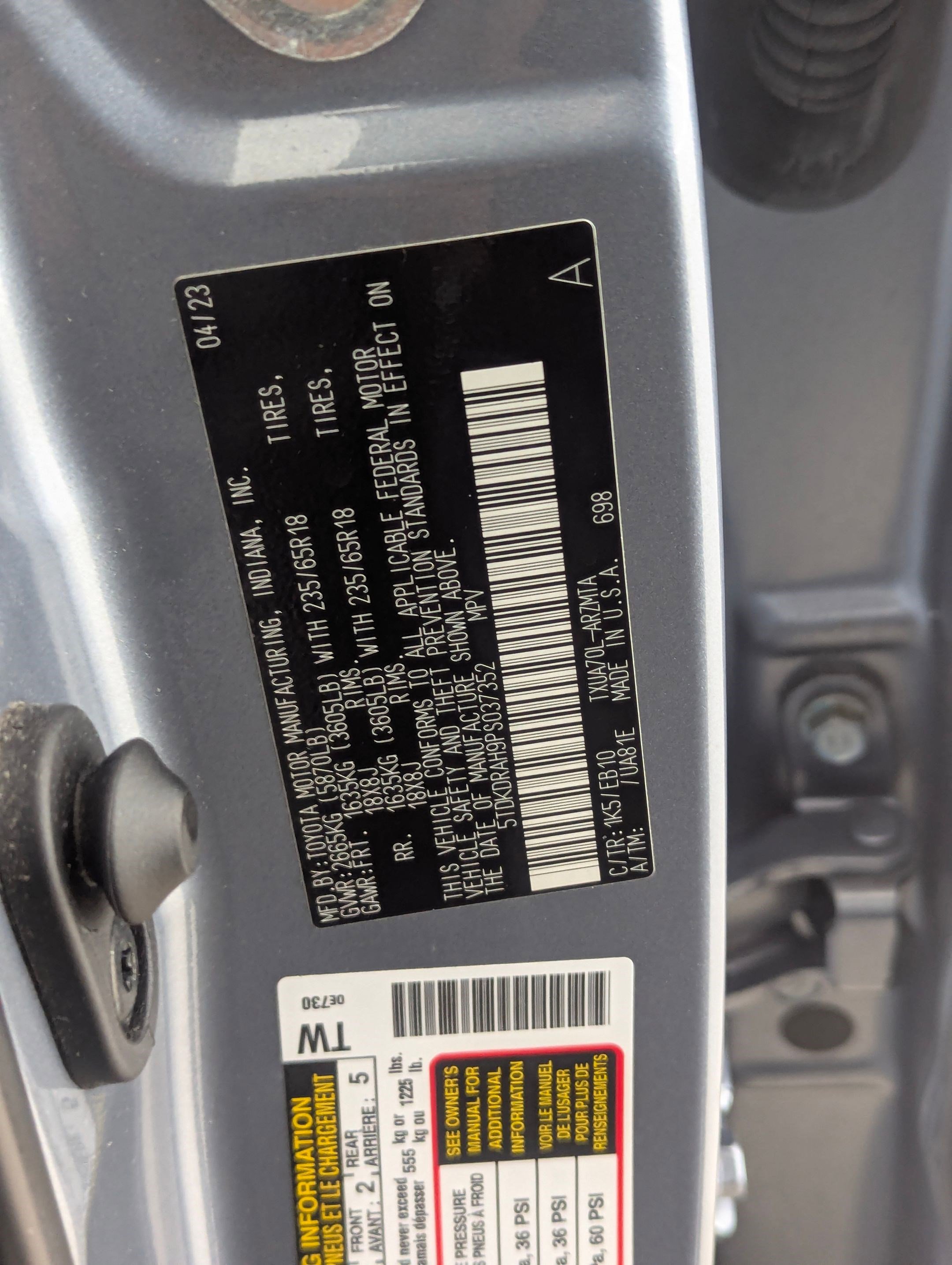 Used 2023 Toyota Highlander XLE image 21