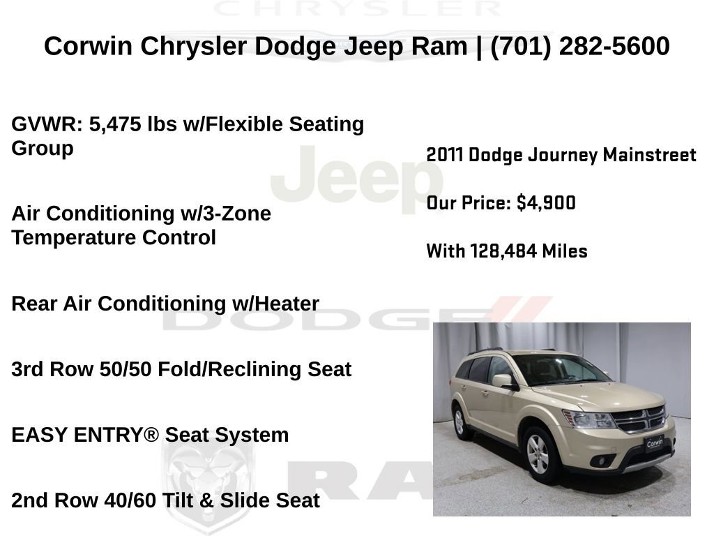 Used 2011 Dodge Journey Mainstreet w/ Flexible Seating Group image 13