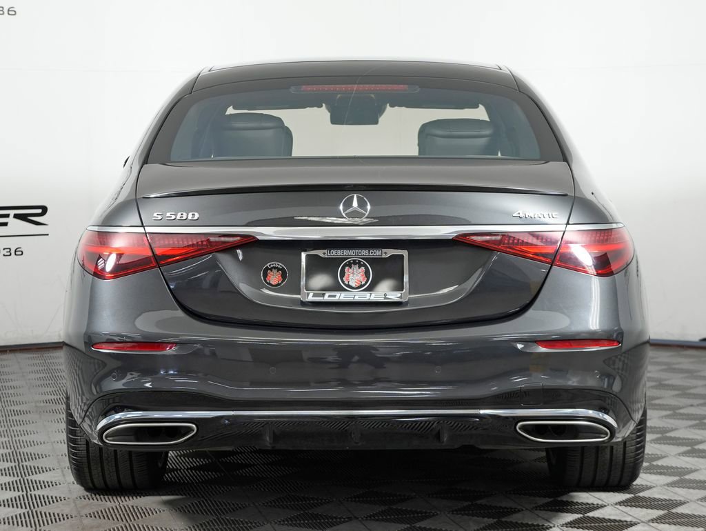 Certified 2025 Mercedes-Benz S 580 4MATIC Sedan image 4