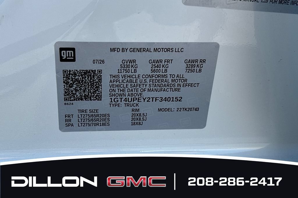 New 2026 GMC Sierra 2500 AT4 w/ AT4 Premium Plus Package AWD/4WD image 29