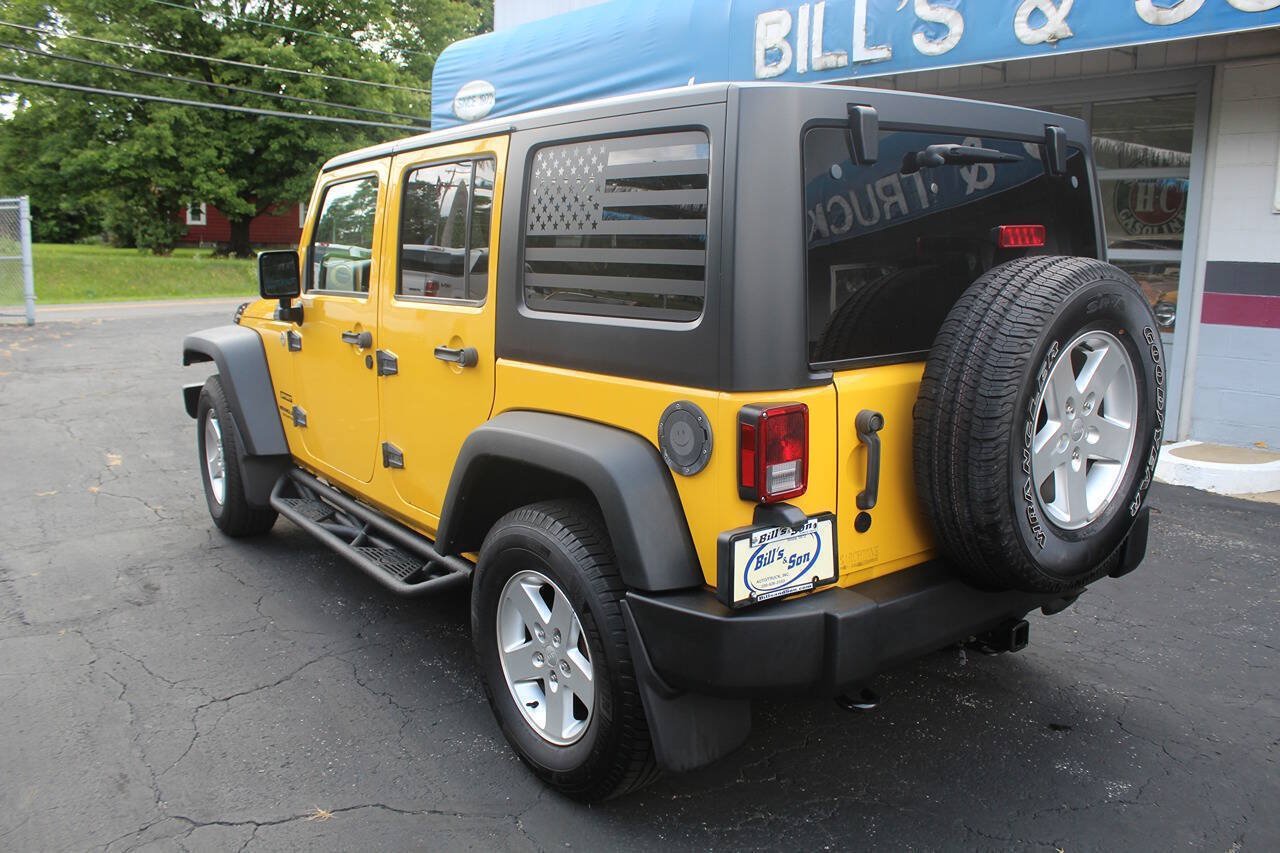 Used 2015 Jeep Wrangler Unlimited Sport w/ Quick Order Package 24S AWD/4WD image 4