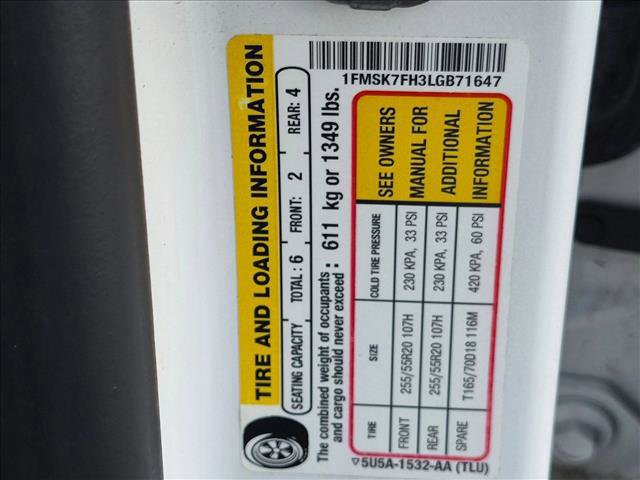Used 2020 Ford Explorer Limited RWD image 14