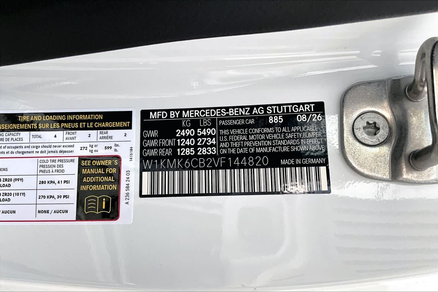 New 2027 Mercedes-Benz CLE 53 AMG 4MATIC Cabriolet image 13