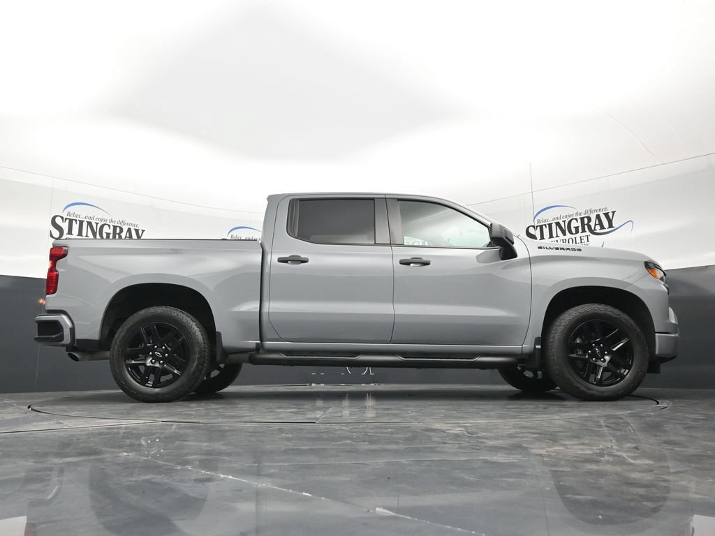 Certified 2024 Chevrolet Silverado 1500 Custom w/ Turbomax Blackout Package RWD image 36