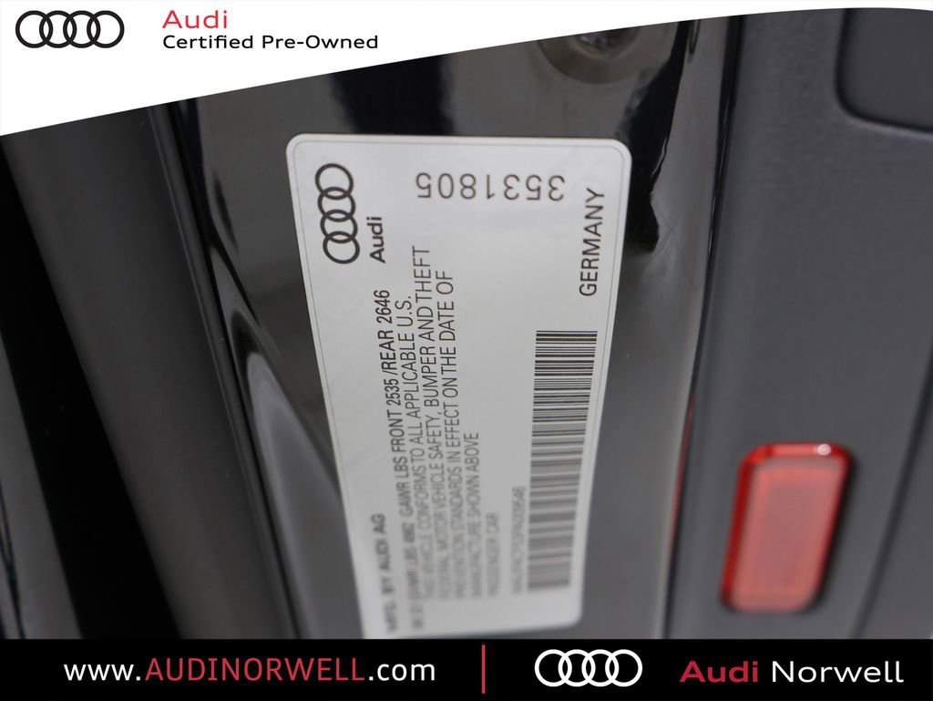 Certified 2023 Audi A5 2.0T Premium Plus w/ Premium Plus AWD/4WD image 3