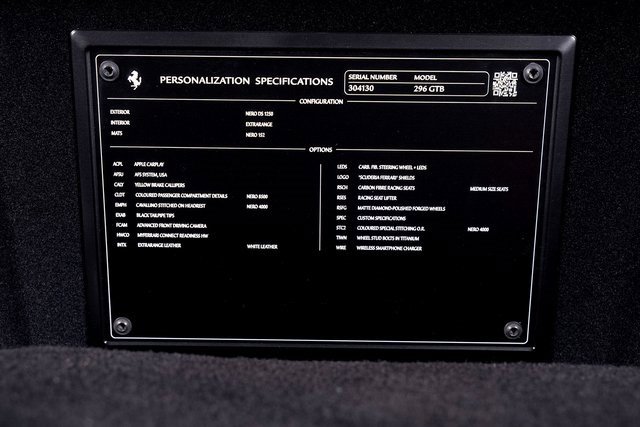 Used 2024 Ferrari 296 GTB image 58