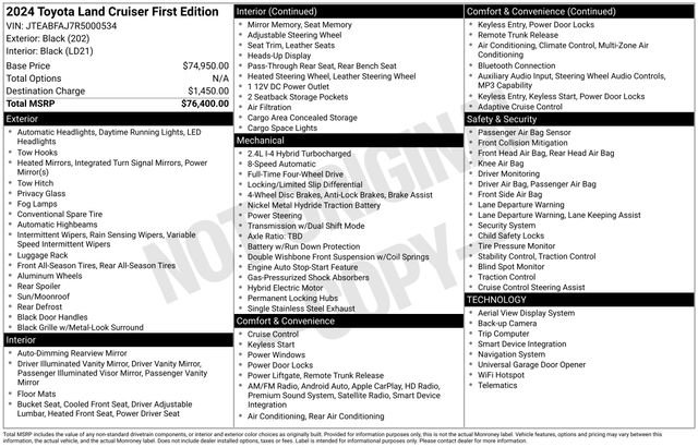Used 2024 Toyota Land Cruiser image 4