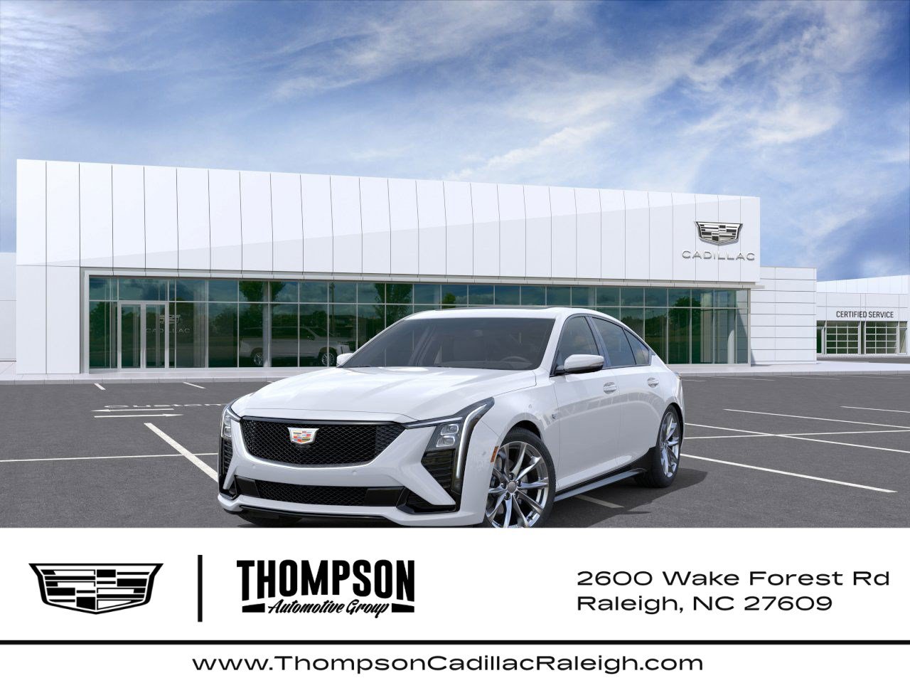 New 2026 Cadillac CT5 Sport w/ Technology Package RWD image 8