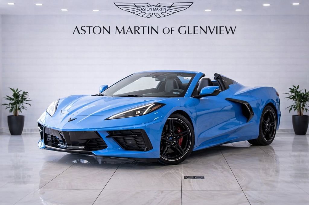 Used 2021 Chevrolet Corvette Stingray Convertible w/ 1LT image 1