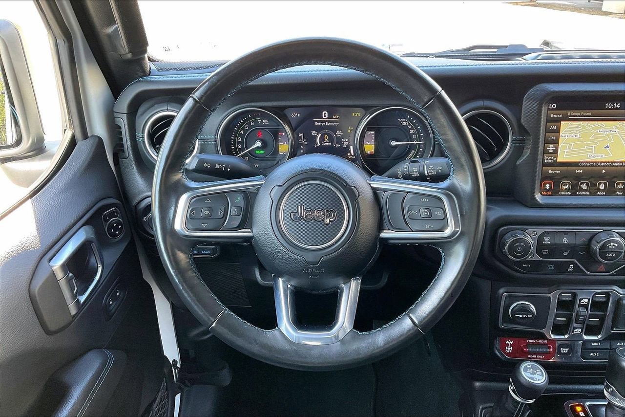 Certified 2023 Jeep Wrangler Unlimited Rubicon 4xe w/ Cold Weather Group image 10