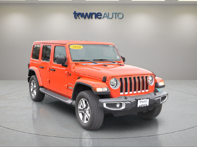 Used 2020 Jeep Wrangler Unlimited Sahara w/ Uconnect 4C Nav & Sound Group AWD/4WD image 9