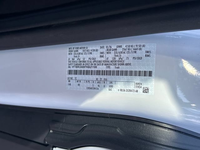 New 2026 Ford Transit 250 148 High Roof Extended w/ Load Area Protection Package RWD image 26