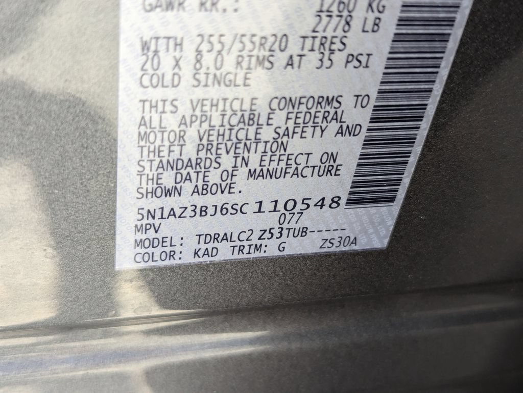 Used 2025 Nissan Murano SV FWD image 34
