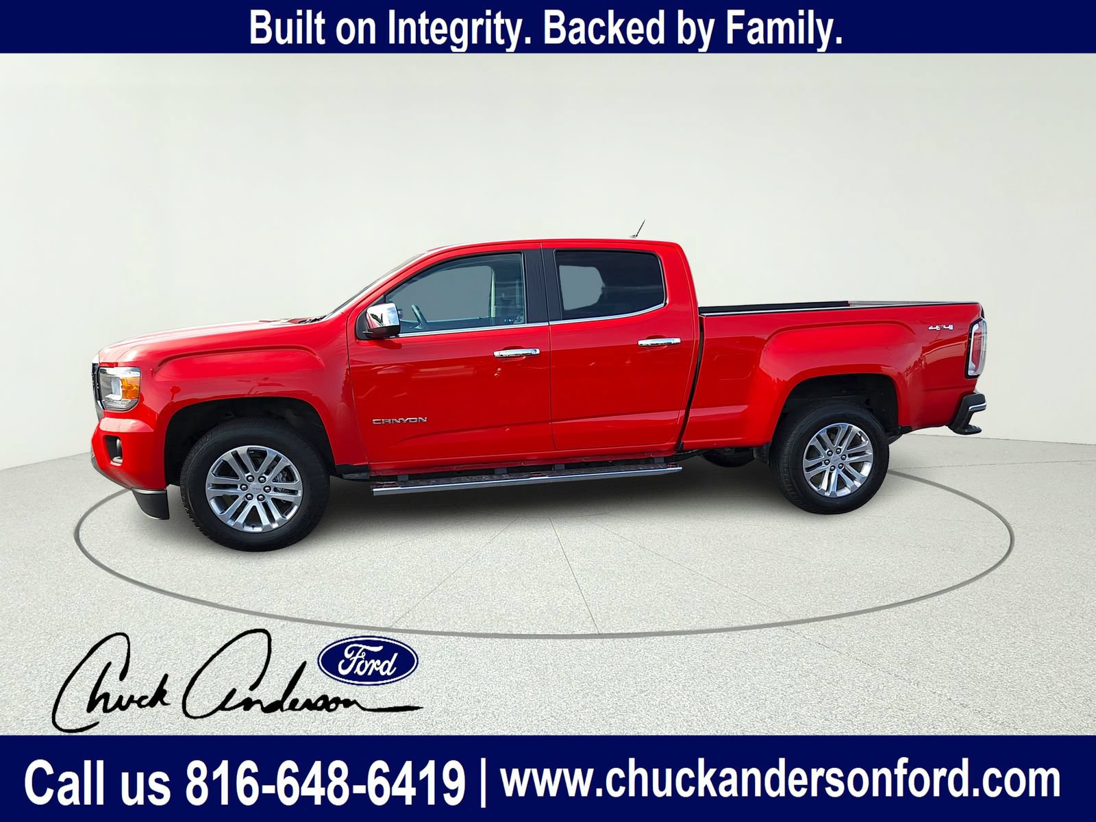 Used 2017 GMC Canyon SLT w/ Trailering Package AWD/4WD image 3