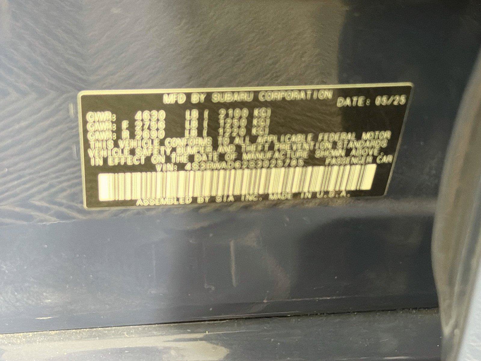 Used 2025 Subaru Legacy Premium AWD/4WD image 38