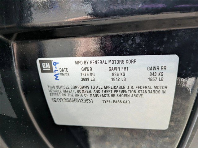 Used 2006 Chevrolet Corvette Convertible w/ Preferred Equipment Group RWD image 15