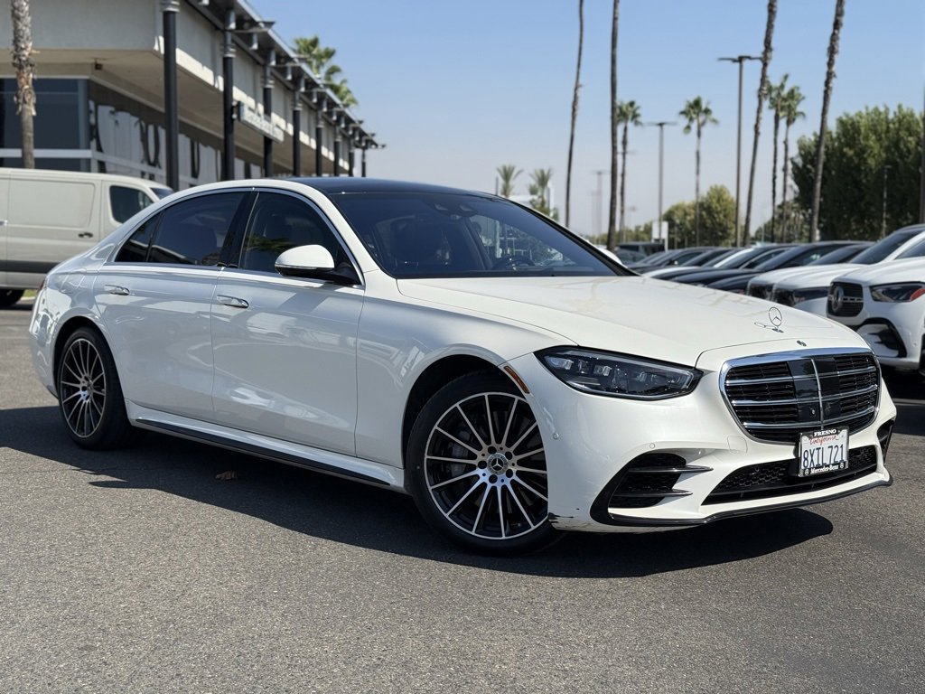 Certified 2021 Mercedes-Benz S 580 4MATIC Sedan w/ AMG Line