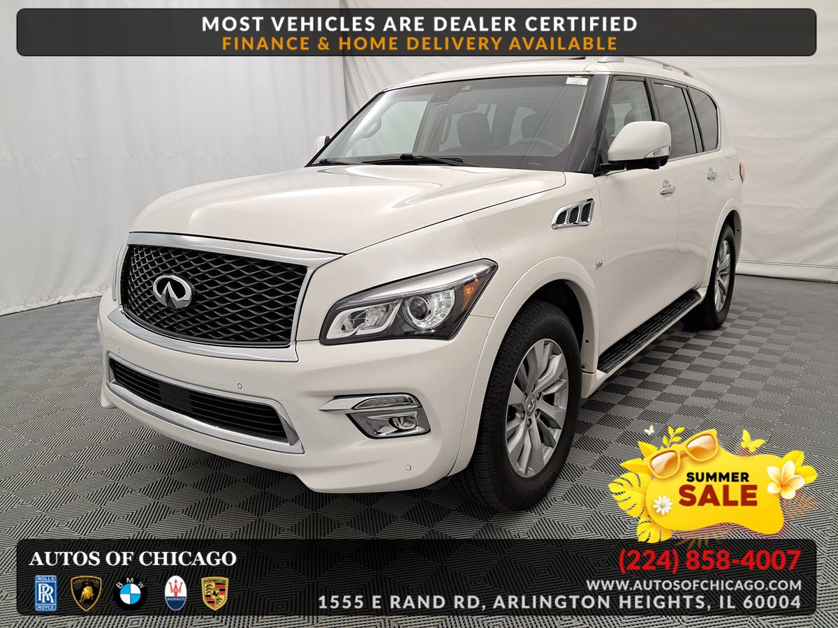 Used 2017 INFINITI QX80 4WD w/ Driver Assistance Package image 1