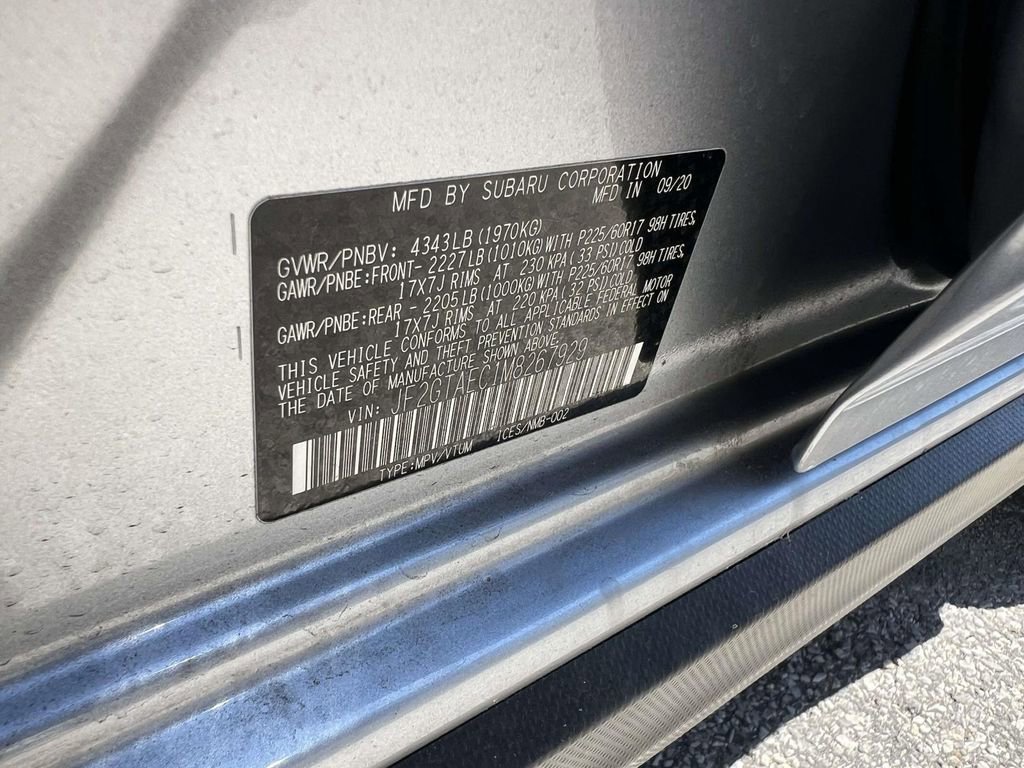 Used 2021 Subaru Crosstrek 2.0i Premium w/ Moonroof Package AWD/4WD image 17