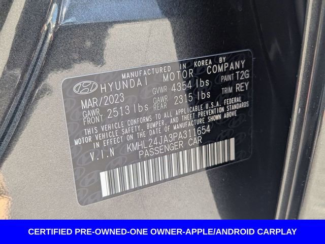 Certified 2023 Hyundai Sonata SE FWD image 29
