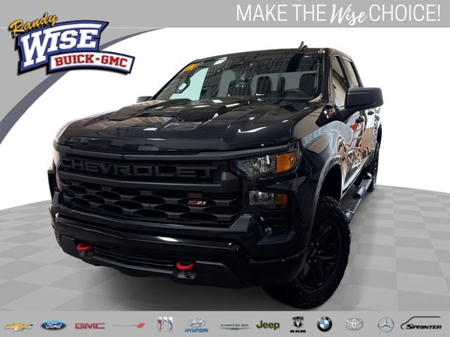 Certified 2023 Chevrolet Silverado 1500 Custom Trail Boss w/ LPO, Dark Essentials Package