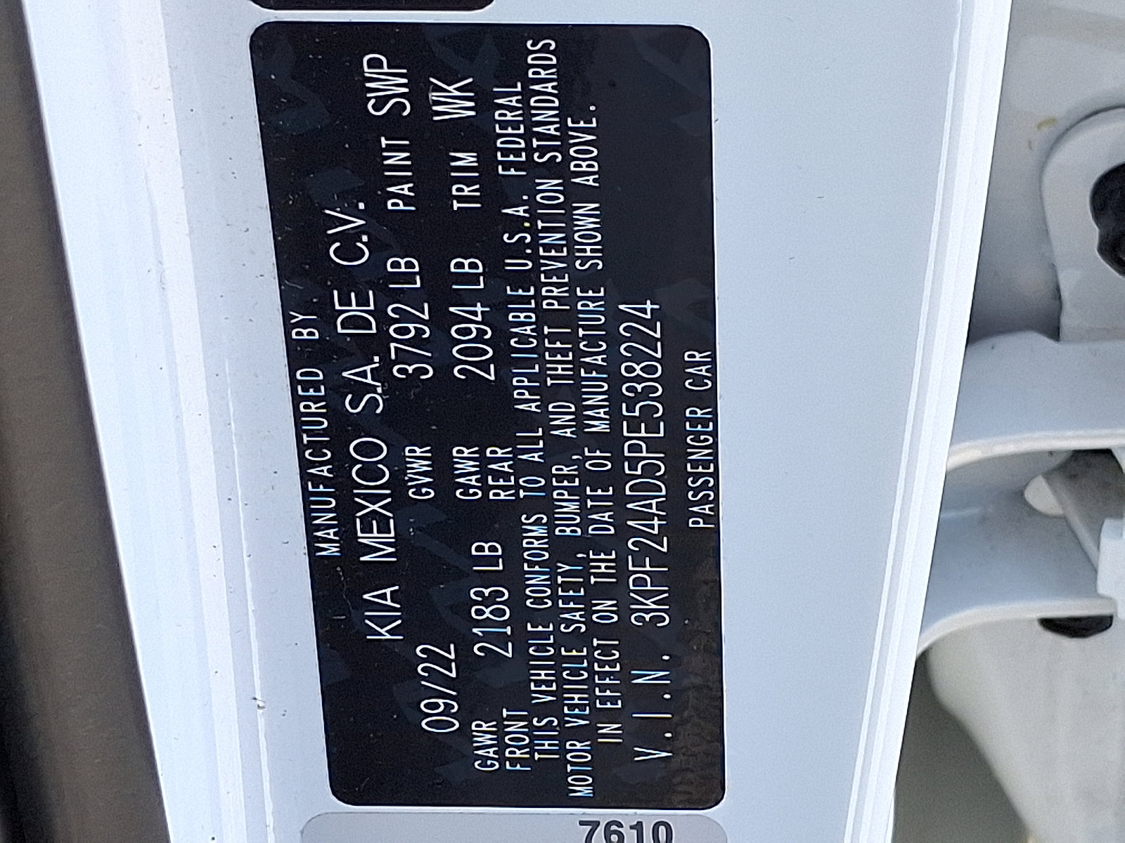 Certified 2023 Kia Forte LXS image 25