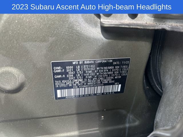 Used 2023 Subaru Ascent Onyx Edition Limited AWD/4WD image 31