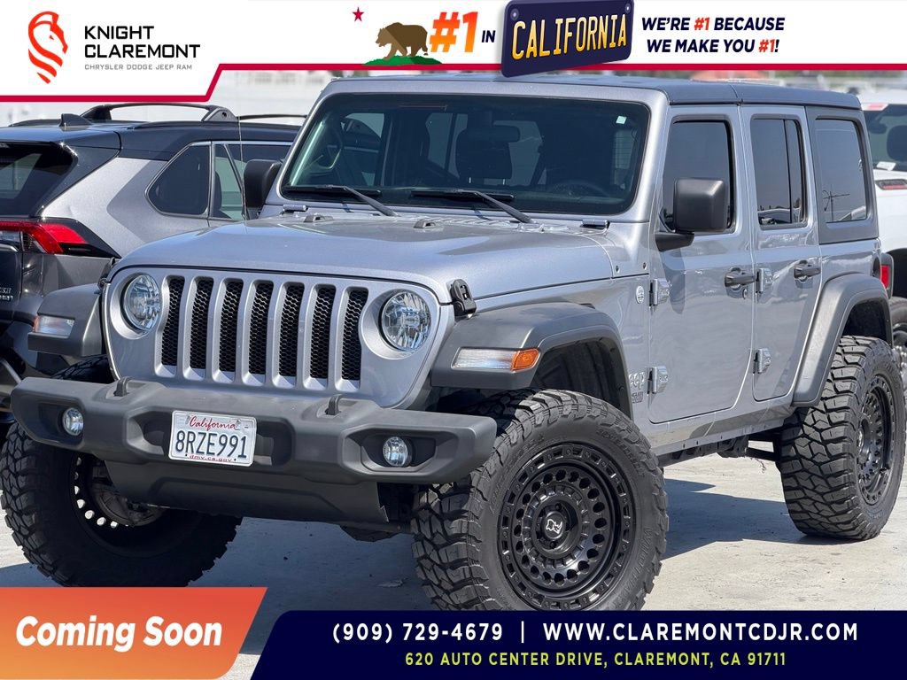 Used 2021 Jeep Wrangler Unlimited Sport AWD/4WD image 1