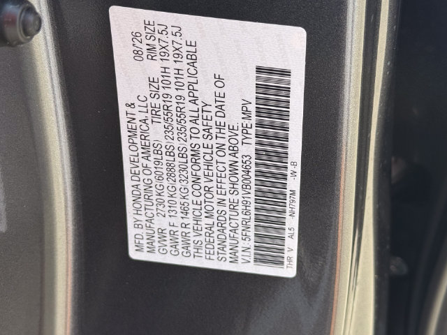 New 2027 Honda Odyssey Elite image 32