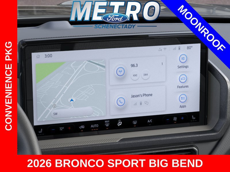 New 2026 Ford Bronco Sport Big Bend w/ Convenience Package AWD/4WD image 14