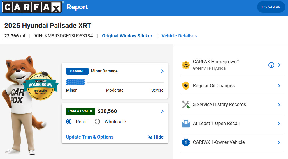 Used 2025 Hyundai Palisade XRT AWD/4WD image 39