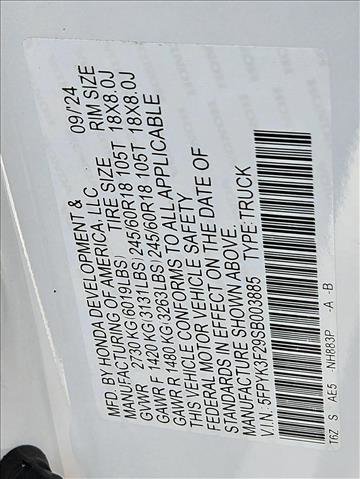 New 2025 Honda Ridgeline Sport+ image 17