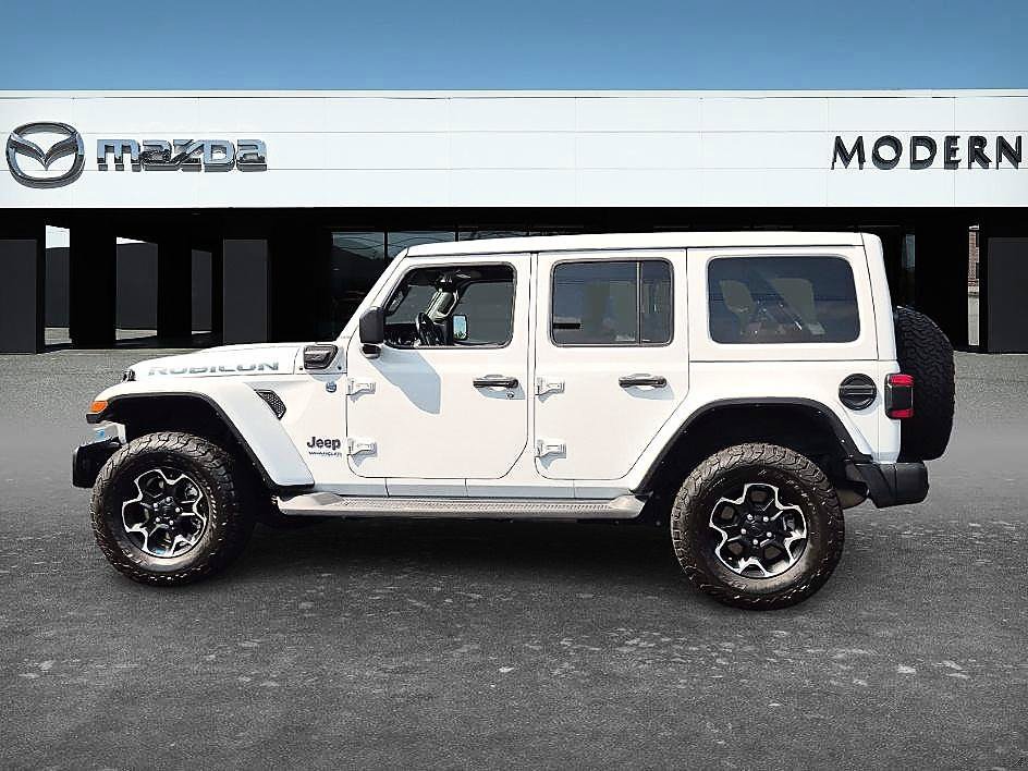 Used 2022 Jeep Wrangler Unlimited Rubicon 4xe w/ Steel Bumper Group AWD/4WD image 2