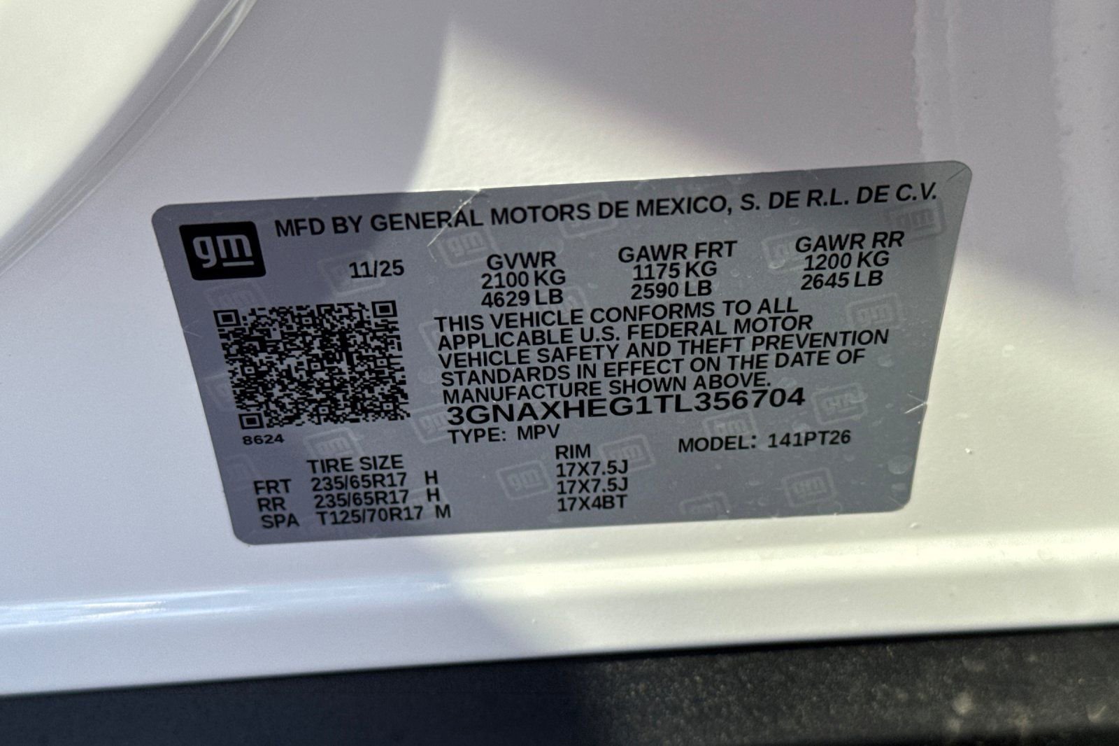 New 2026 Chevrolet Equinox LT image 28