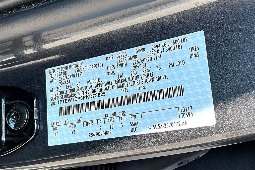 Used 2023 Ford F150 XLT w/ Equipment Group 302A High image 31