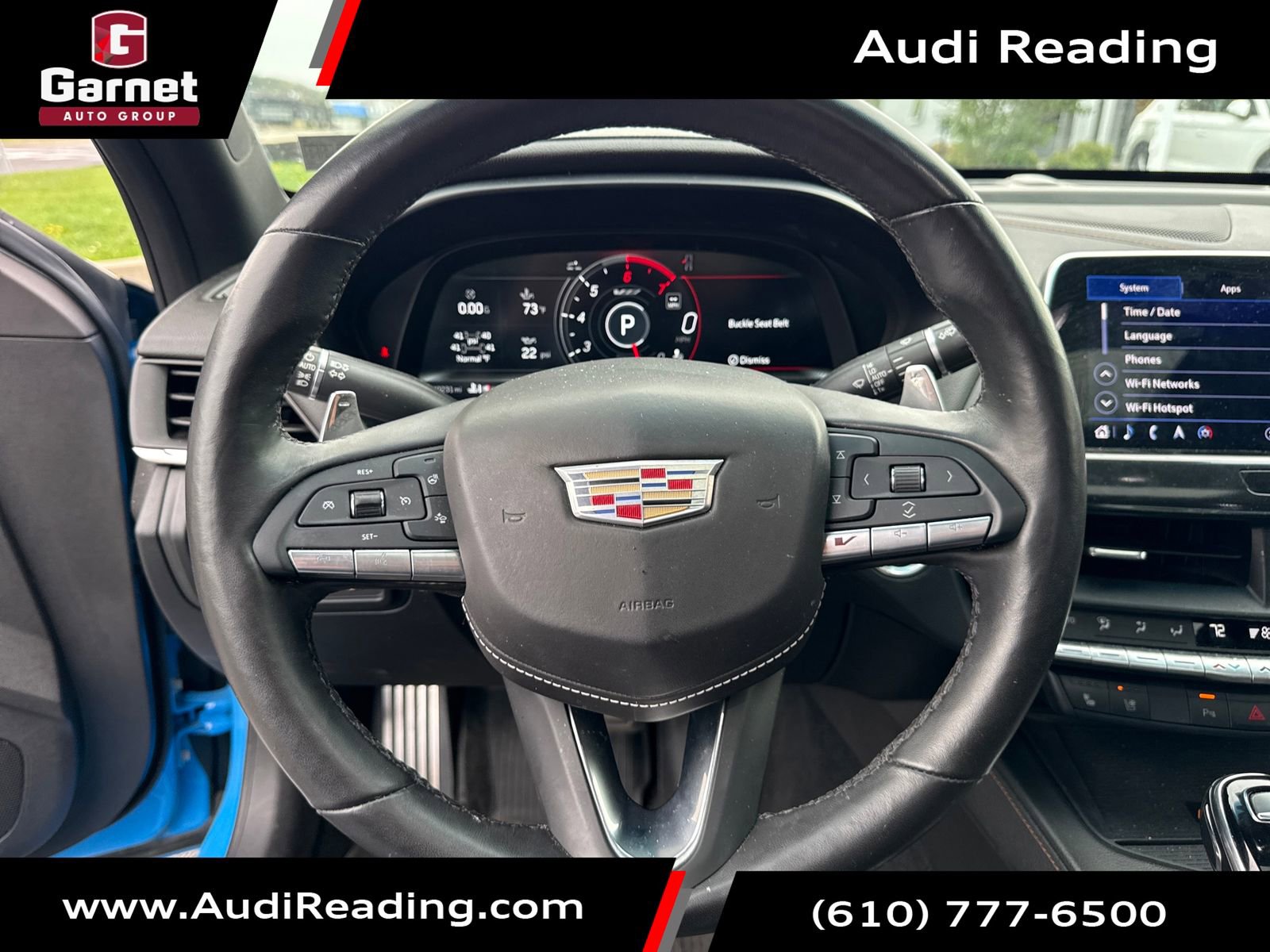 Used 2022 Cadillac CT4 V w/ Navigation Package image 14